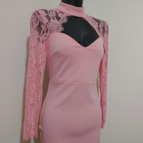 Nice sexy Pink Dress medium new - Picture 1 of 2